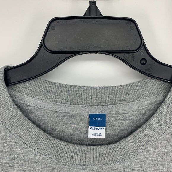 Old Navy Sweatshirt Gray Vintage Quilted Tunic Pullover - Picture 5 of 12